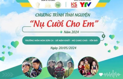 Hà Minh Châu - Chương trình tình nguyện Nụ Cười Cho Em