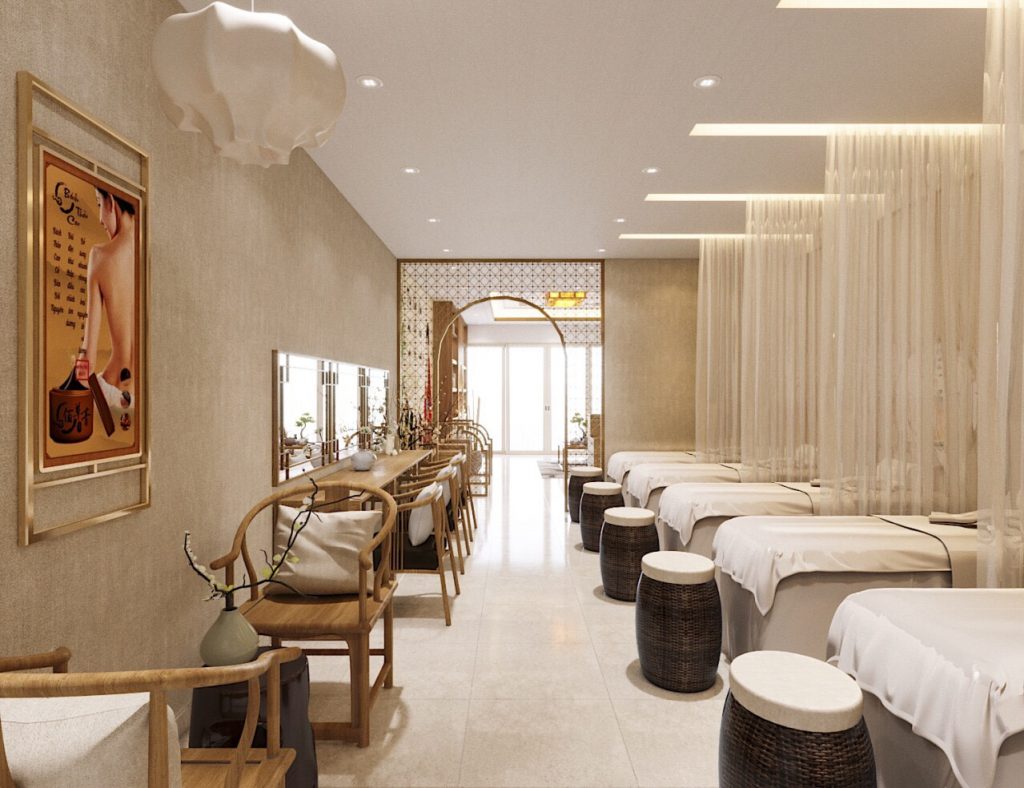 Lưu ý khi thiết kế không gian và trang trí nội thất spa